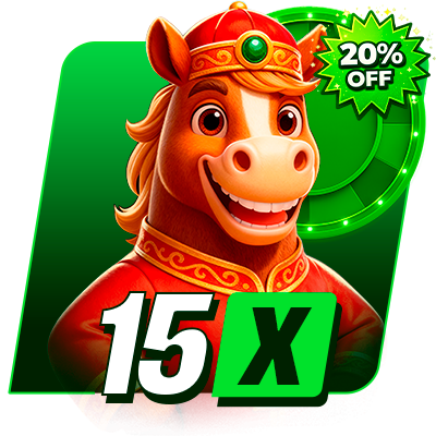 15 rodadas no Cavalo da Sorte
